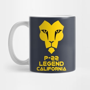 P-22 The Legends of California Mug